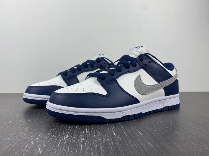 Nike Dunk Low Summit White Midnight Navy - FD9749-400
