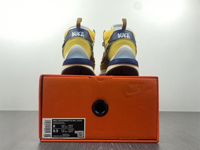 Nike x Sacai x Jean Paul Gaultier VaporWaffle Sesame Blue Void DH9186-200