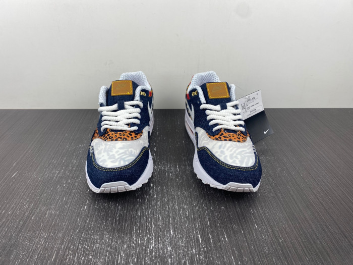 Nike Air Max 1 Premium Denim Leopard Men