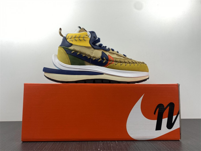 Nike x Sacai x Jean Paul Gaultier VaporWaffle Sesame Blue Void DH9186-200