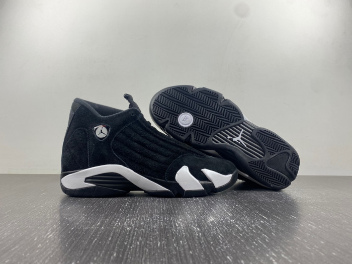 Nike Air Jordan 14 Retro "Black White" - 487471-016