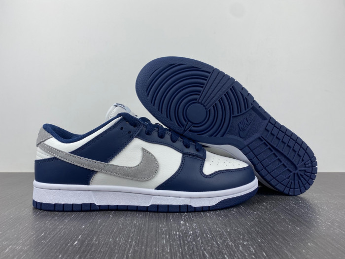 Nike Dunk Low Summit White Midnight Navy - FD9749-400