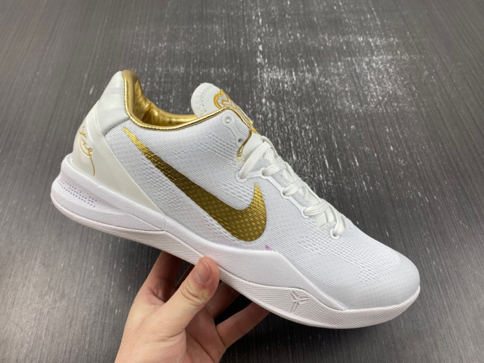 Nike Kobe 8 Protro White Gold FV6325-100