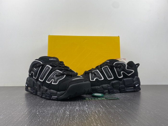 AMBUSH x Nike Air More Uptempo Low Black White FB1299-001