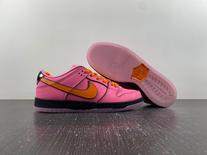 The Powerpuff Girls x Nike SB Dunk Low “Blossom” FD2631-600