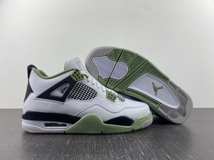 Air Jordan 4 WMNS Oil Green AQ9129-103