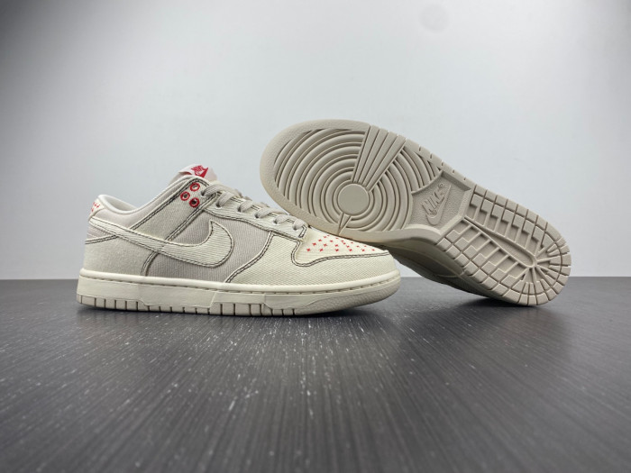 Nike Dunk Low Light Orewood Brown Sashiko - DV0834-100
