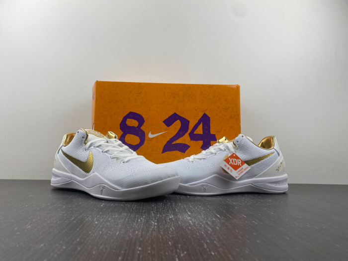 Nike Kobe 8 Protro White Gold FV6325-100