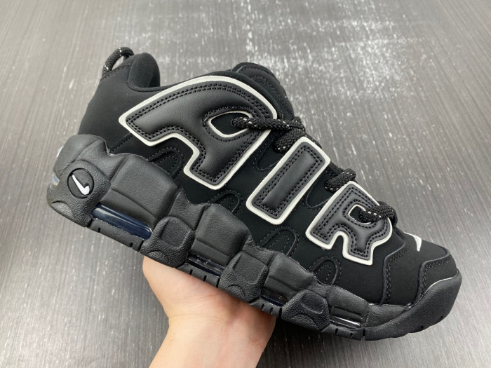 AMBUSH x Nike Air More Uptempo Low Black White FB1299-001