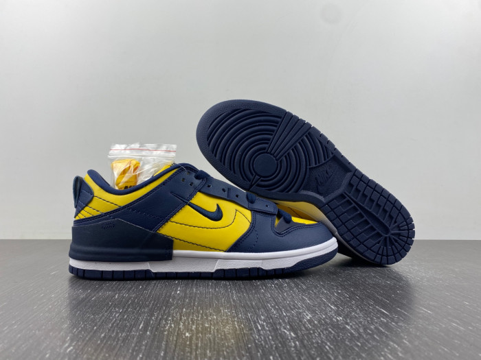 Nike Dunk Low Disrupt 2 Michigan - DV4024-400