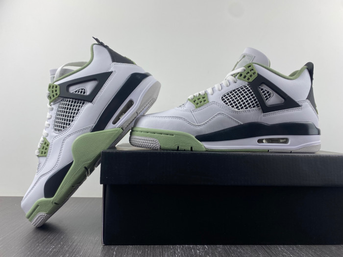 Air Jordan 4 WMNS Oil Green AQ9129-103