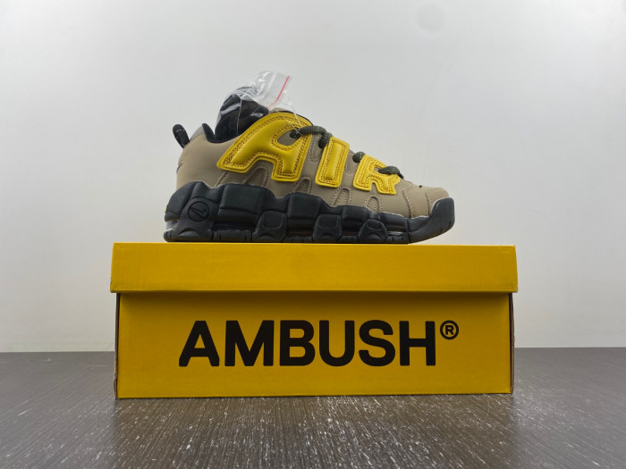 AMBUSH x Nike Air More Uptempo Low Limestone FB1299-200