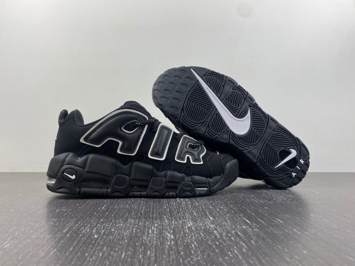 AMBUSH x Nike Air More Uptempo Low Black White FB1299-001