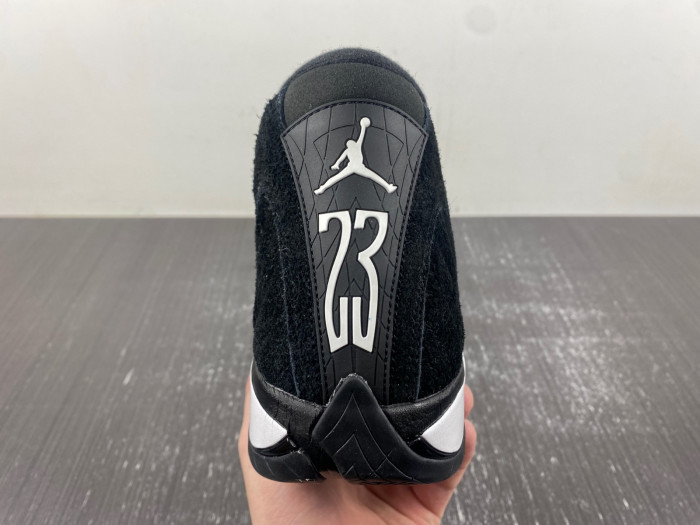 Nike Air Jordan 14 Retro "Black White" - 487471-016