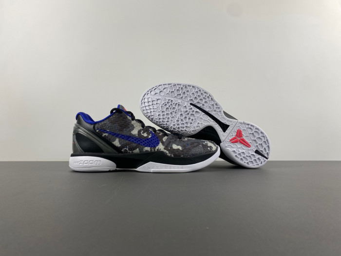 Nike Kobe 6 Urban Camo Concord Grey Black-White 429659-901