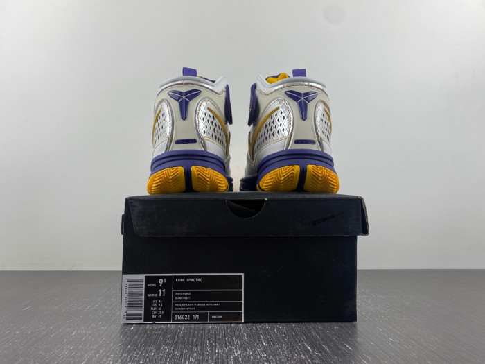 Nike Zoom Kobe 2 Lakers Hombre - 316022-171