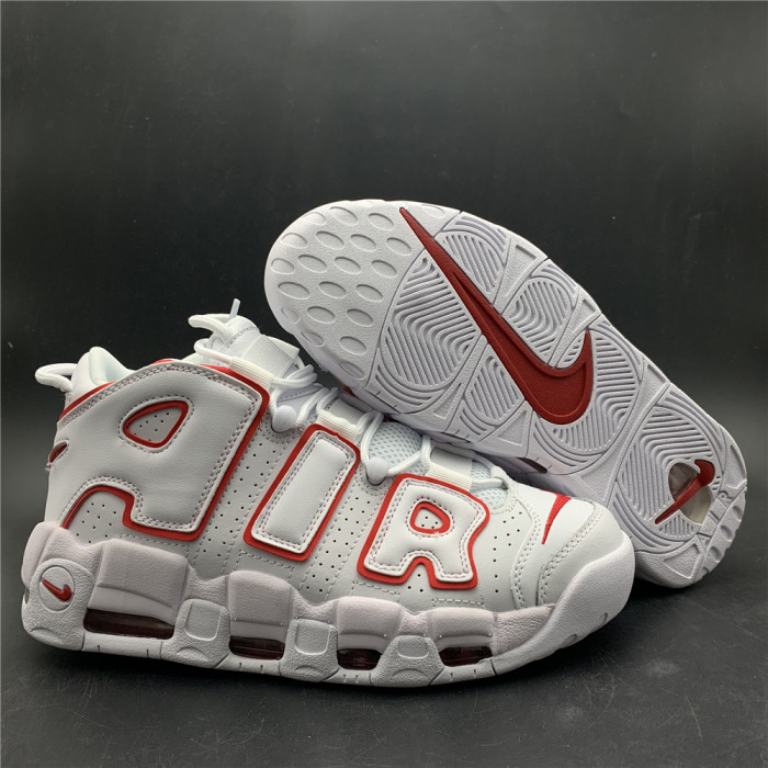 Nike Air More Uptempo ''White Varsity Red'' - 415082-108