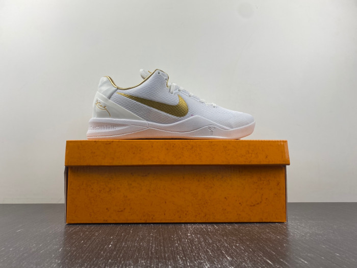 Nike Kobe 8 Protro White Gold FV6325-100