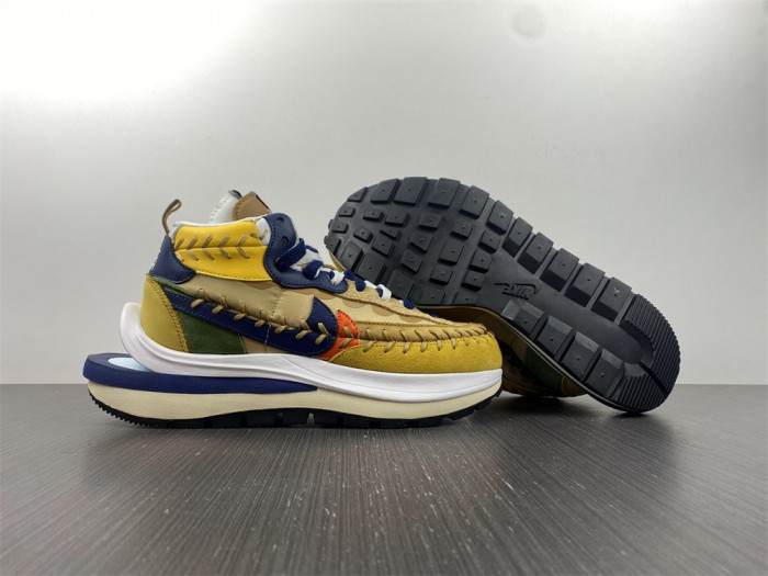 Nike x Sacai x Jean Paul Gaultier VaporWaffle Sesame Blue Void DH9186-200