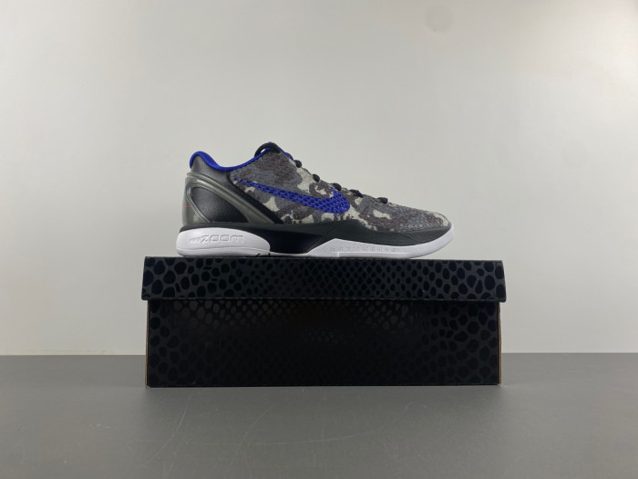 Nike Kobe 6 Urban Camo Concord Grey Black-White 429659-901