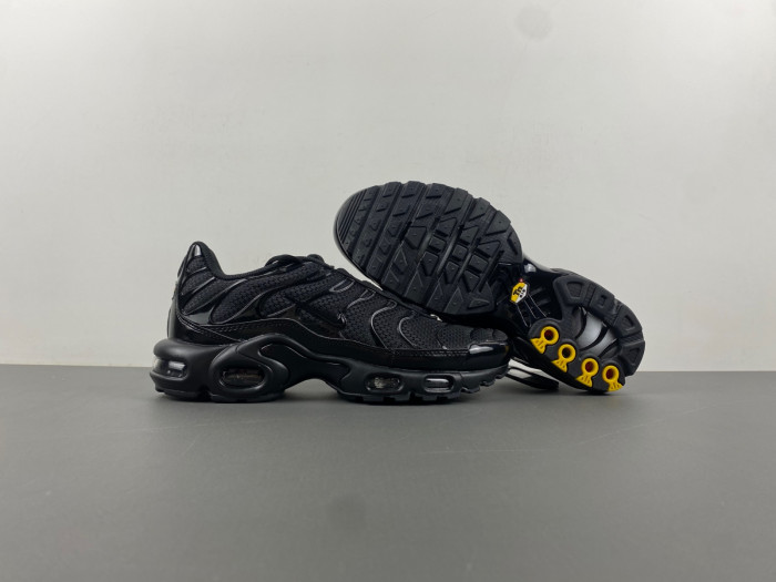 Nike Air Max Plus Triple Black Men''s - 604133-050