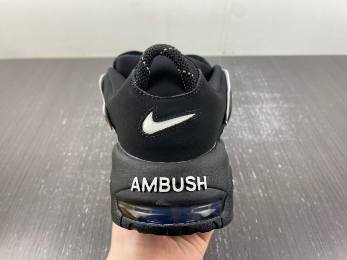 AMBUSH x Nike Air More Uptempo Low Black White FB1299-001