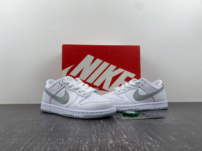 KIDS Nike Dunk Low White Pure Platinum DH9756 102