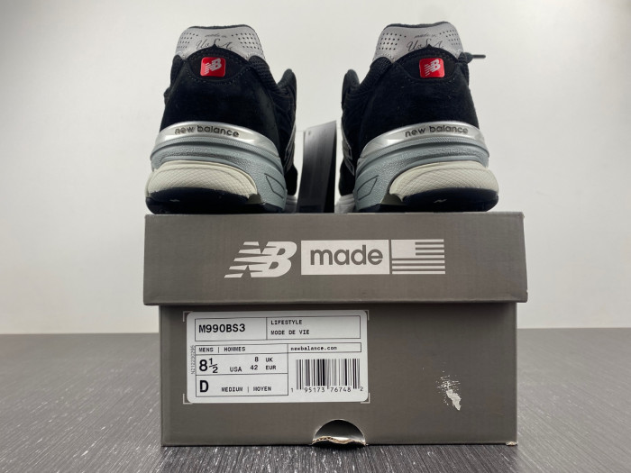 New Balance 990v3 MiUSA Black White Men