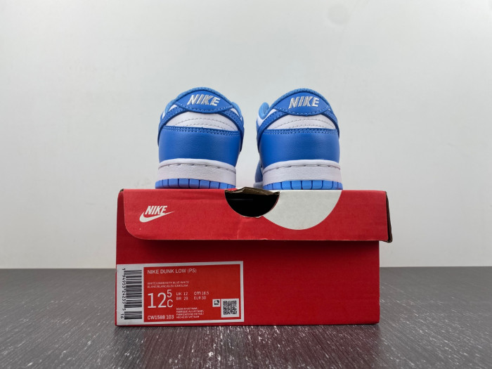 KIDS Nike Dunk Low PS University Blue CW1588-103
