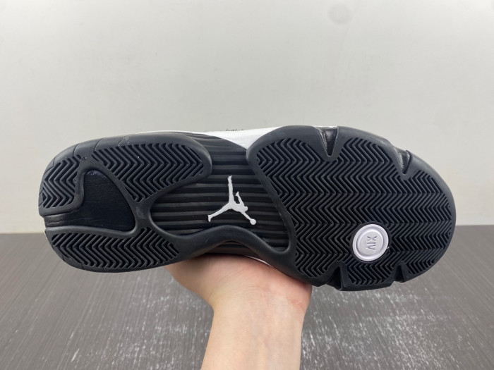 Nike Air Jordan 14 Retro "Black White" - 487471-016