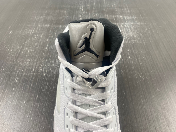 Air Jordan 5 Retro White Black - DD0587-110