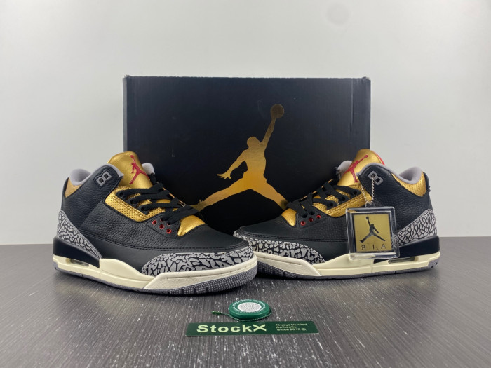 AIR JORDAN 3 WMNS “BLACK GOLD” CK9246-067