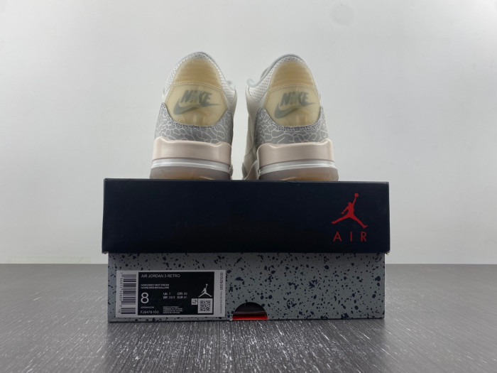 Air Jordan 3 Craft “Ivory” FJ9479-100
