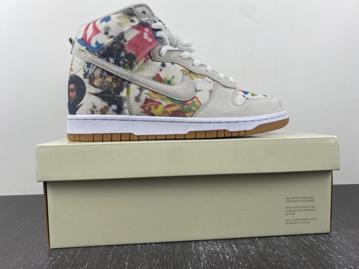 S*p*e x nike sb dunk high rammellzee fd8779-100