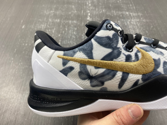 Nike Kobe 8 Protro White Metallic Gold FV6325 100