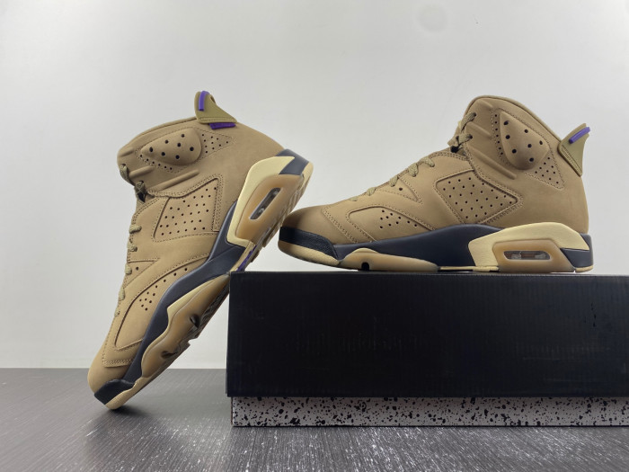 Air Jordan 6 WMNS Gore-Tex "Brown Kelp" FD1643-300