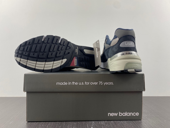 New Balance 992 Navy Grey Men