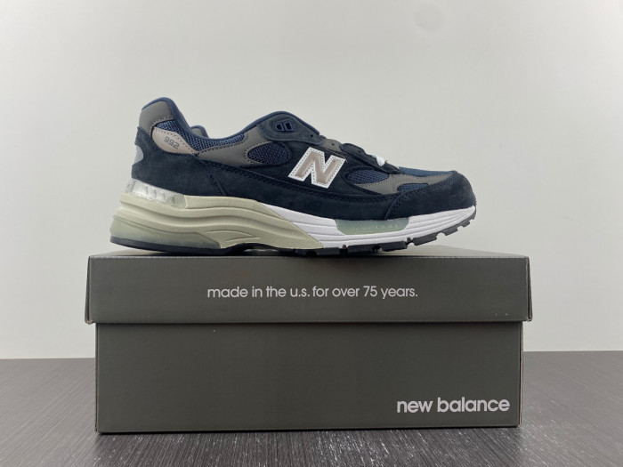 New Balance 992 Navy Grey Men
