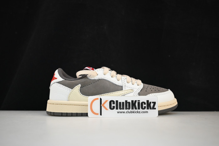 KIDS Travis Scott X Air Jordan 1 Low OG PS ''Reverse Mocha'' DO5442-162