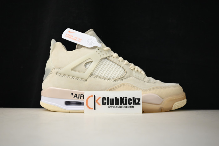 Jordan 4 Retro Off-White Sail (W) - CV9388-100