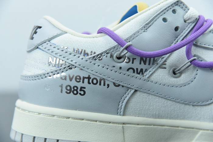 OFW Nike Dunk Low 47 Of 50 OW DM1602-125
