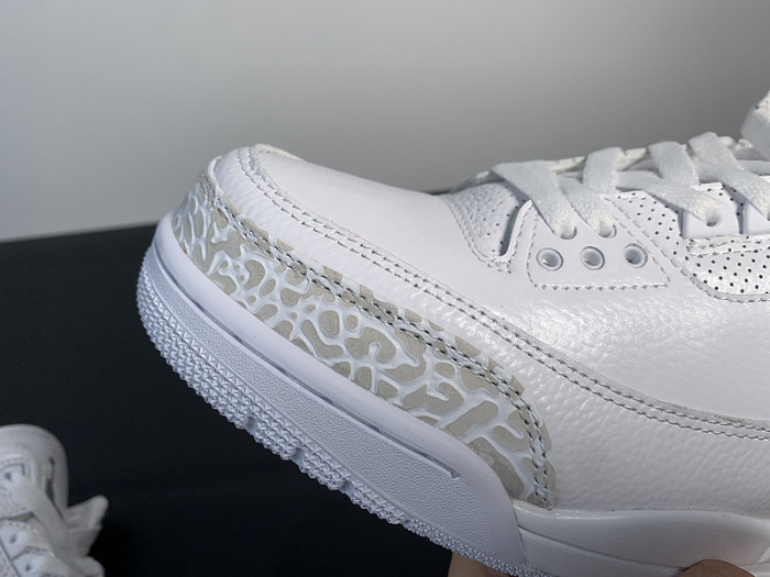 Air Jordan 3 Pure White 136064-111