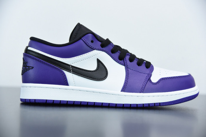Air Jordan 1 Low Court Purple White 553558-500