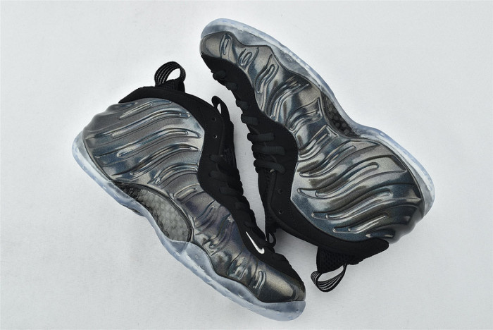 nike air foamposite one reflective Ch*0me hologram silver 314996-900