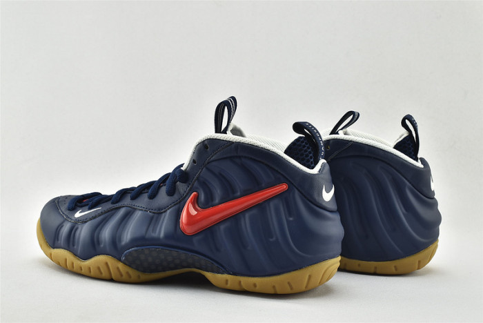 Nike Air Foamposite Pro Blue Void University Red - Cj0325-400