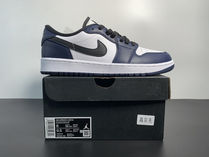 Air Jordan 1 Low Golf White/Black-Midnight Navy DD9315-104