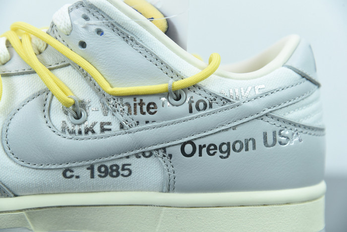 OFW Nike Dunk Low 27 Of 50 OW DM1602-120