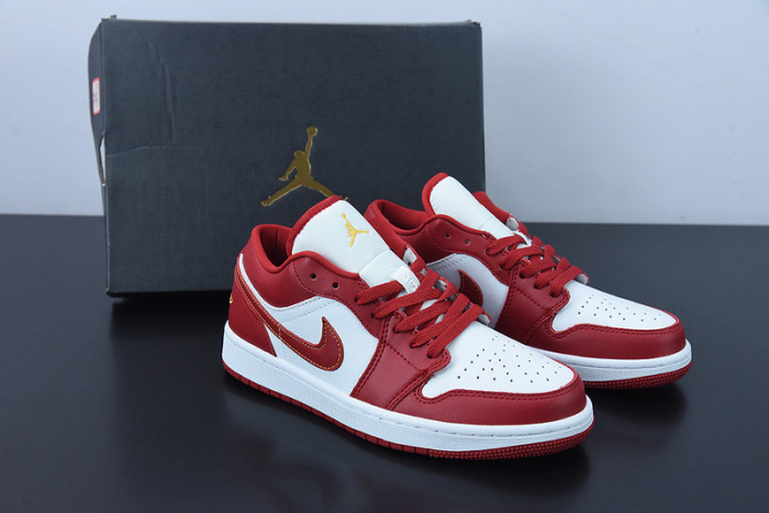 Air Jordan 1 Low Cardinal Red 553558-607