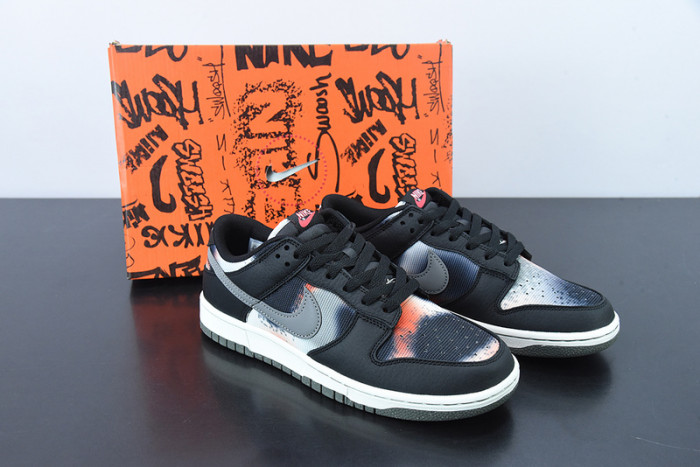 Nike Dunk Low Graffiti Black Red DM0108-001