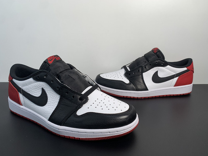 air Jordan 1 Retro Low OG Black Toe - CZ0790-106